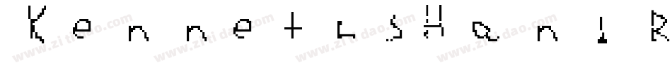 KennethsHand Regular字体转换